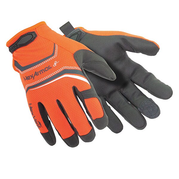 Hexarmor Chrome SLT(R) Oasis Mechanics Gloves, Synthetic Leather Palm, Breathable HexVent Back, L - 4074-L (9)