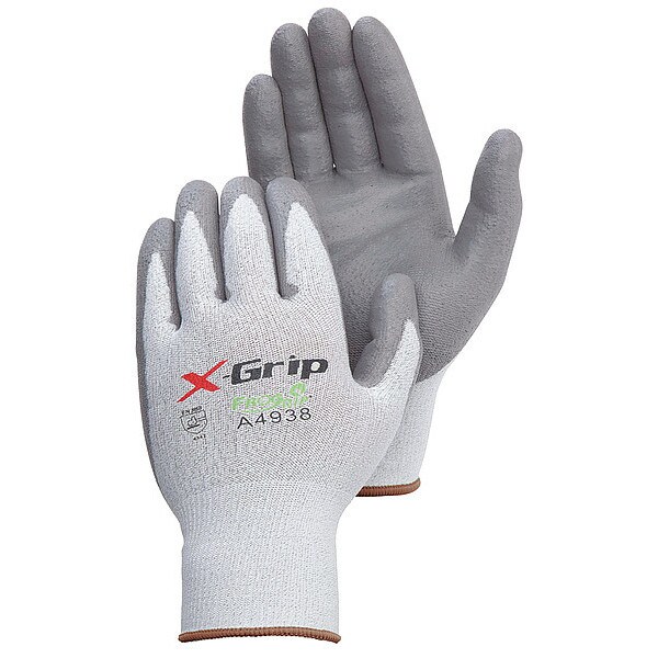 Zoro Select Cut Resistant Coated Gloves, Cut Level 2 , Polyurethane , XL 12 PK - A4938/XL