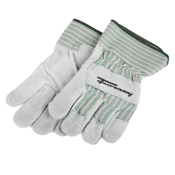 Forney Standard Cowhide Leather Palm Work Gloves Menfts XL - 53204