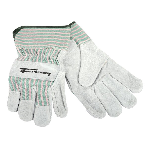 Forney Standard Cowhide Leather Palm Work Gloves Menfts XL - 53204