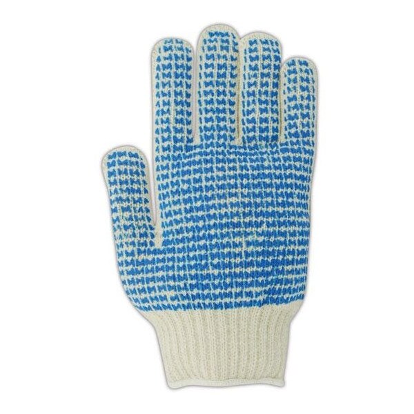 Magid Coated Gloves, Natural, Men's (Fits Large) 12 PK - 96R