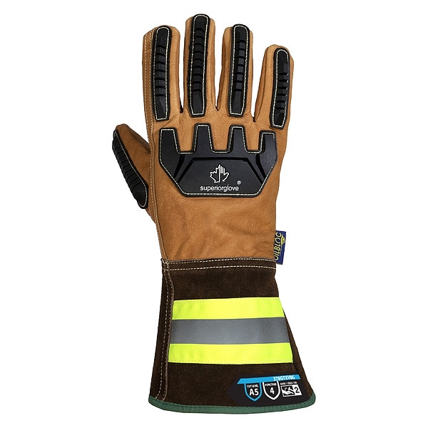 Endura Leather Gloves, Cut Level A5 , XS ( 6 ) 12 PK - 378GTXVBG-XS