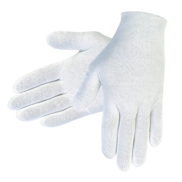 Mcr Safety Gloves, 100% Cotton Lisle-Jumbo, 100PK - 8610CJ