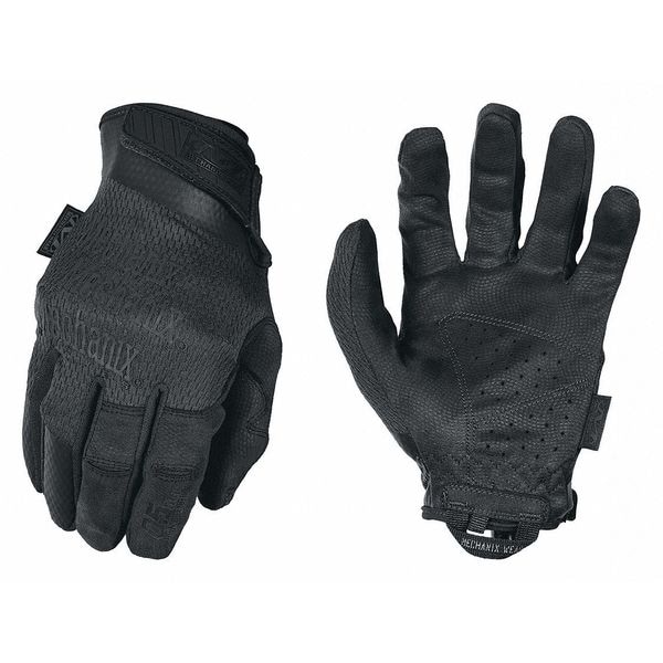 Mechanix Wear Tactical Glove, L, Black, Gunn Cut, PR - MSD-F55-010