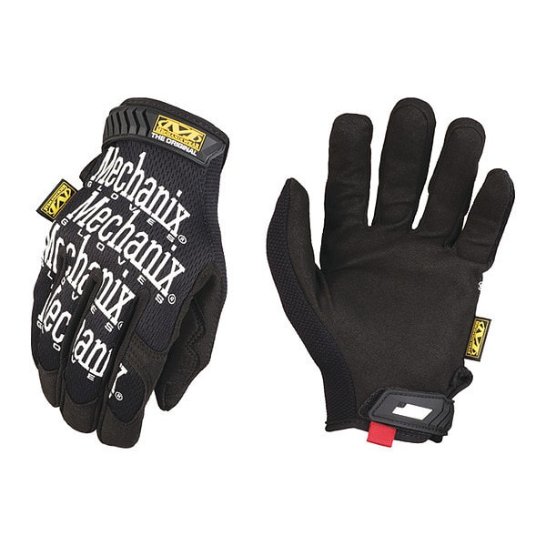 Mechanix Wear The Original(R) Mechanics Gloves, Synthetic Leather Palm, TrekDryÂ® Back, 13, Black - MG-05-013