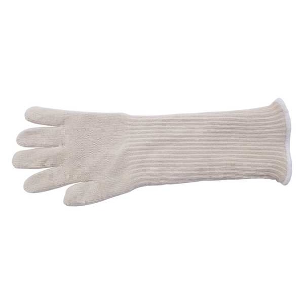 Condor Condor Heat Resistant Glove, Polyester/cotton, 400  Degrees F Max Temp., Knit Cuff natural, L ( 9 ) - 2ENE3