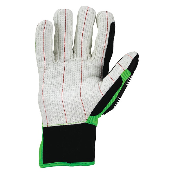 Ironclad Performance Wear Impact Resistant Gloves, Green, L, PR - KCCP-04-L