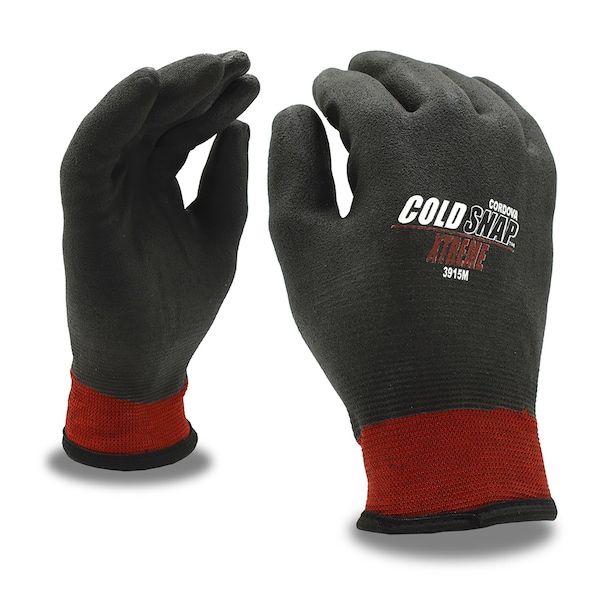 Cordova Cold Snap Xtreme, PVC, Foam, Thermal, A3 Cut Gloves, L, 12PK - 3915L