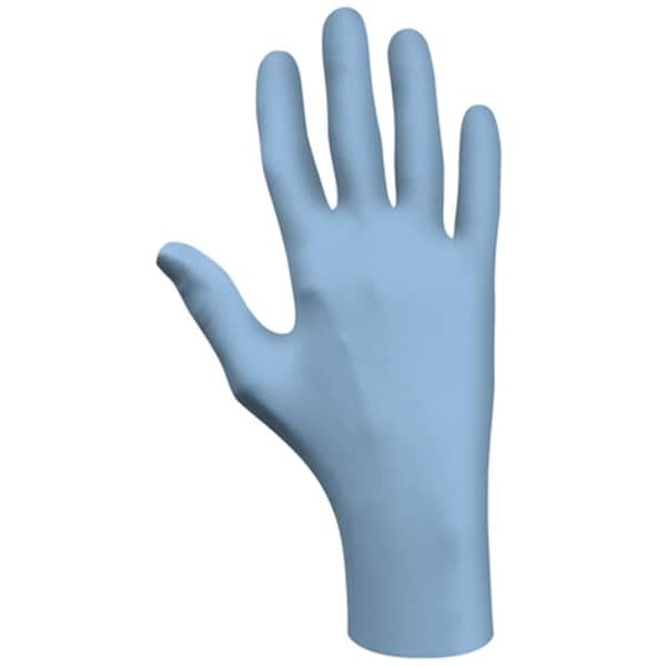 Best Glove 7005PF, Disposable Gloves, 4 mil Palm, Nitrile, Powder-Free, M, 100 PK, Blue - 845-7005PFM