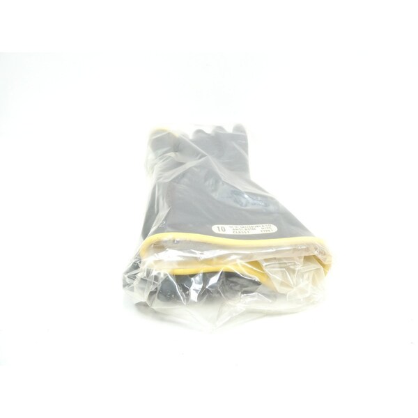 Salisbury 10-14 Yellow Black Size 10 Length 14In Class 1 Type 1 Ansi/Astm D120 10Kv Glove - 45213