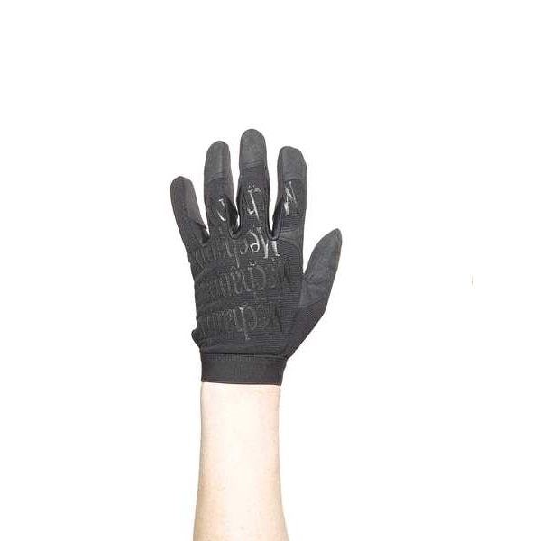 Mechanix Wear Mechanics Gloves, Synthetic Leather Palm, L, Black - MG-55-010