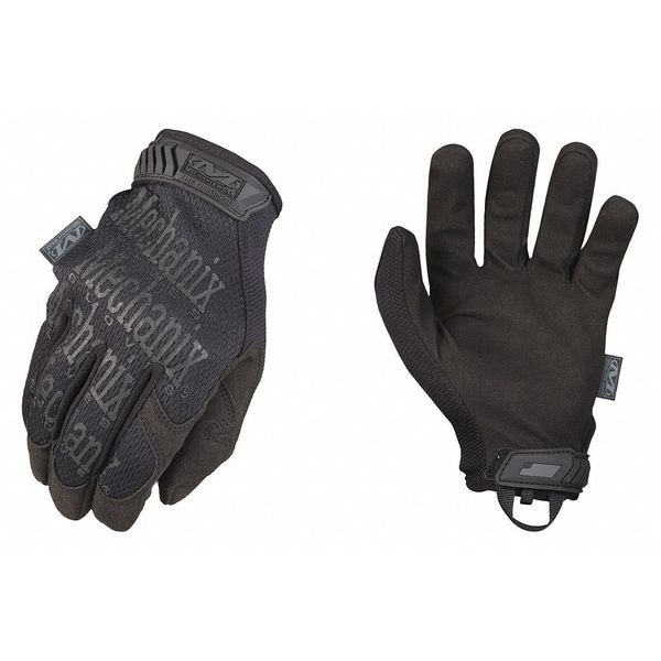 Mechanix Wear Mechanics Gloves, Synthetic Leather Palm, L, Black - MG-55-010
