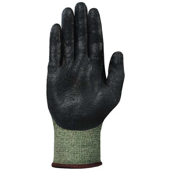 Ansell ActivArmr Cut-Resistant, Arc Flash, FR Gloves, HRC 2, ANSI A4, Green/Black, Size XL, 1 Pair - 80-813