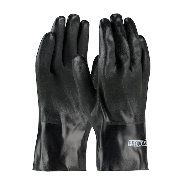 Pip Chemical Resistant Gloves, PVC, 10 in L, Mens, 12 PK - 58-8120DD