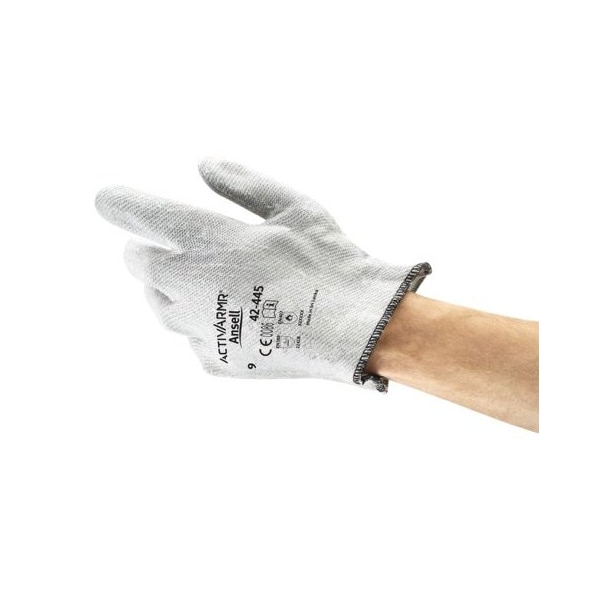 Ansell Crusader 42445 Bonded Size 9, 0, Pk72, Gauntlet Cuff 9, 72 PK - 42-445