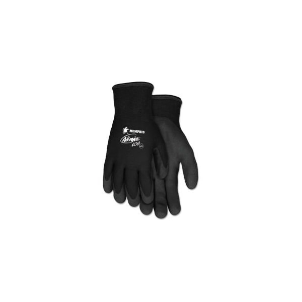 Mcr Safety MCR Safety N9690M Ninja Ice Gloves, Arcylic Terry Inner, Black, Medium, 1 Pair - N9690M
