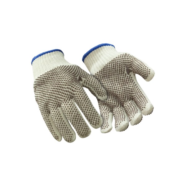 Refrigiwear Cold Protection Gloves, PVC Dot Grip Palm, Natural, XL - 0410RNATXLG