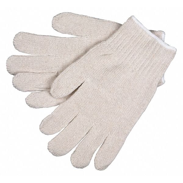Mcr Safety Heavy Weight Cotton Poly Blend Na, L, PK12 - 9506L