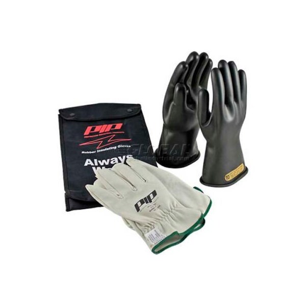 Pip PIP ESP Kit, 1 Pair Black ESP Glove, 1 Pair Goat, Class 00, Size 9 - 150-SK-00/9-KIT