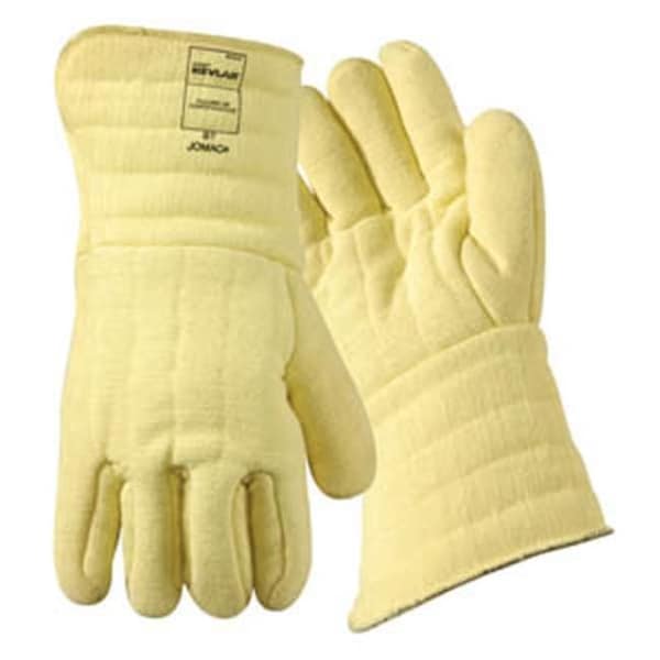 Wells Lamont Heat Resistant Kevlar Gloves, L, Yellow, 100% Kevlar(R) - 637KWL