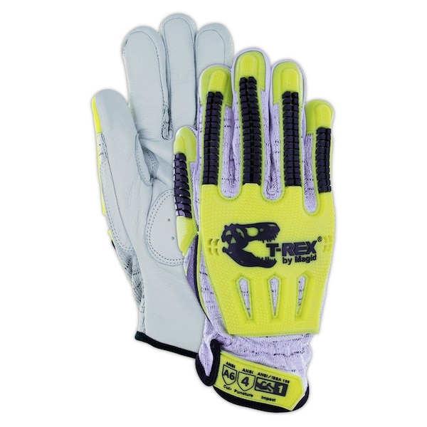 Magid T-Rex Windstorm Goatskin Leather Palm Impact Glove & A4, 2Xl - TRX747XXL