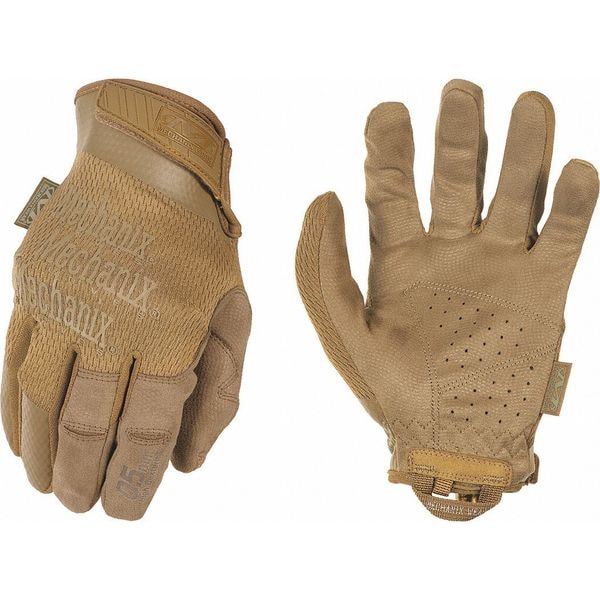 Mechanix Wear Specialty 0.5mm Tactical Glove, Coyote Tan, S, 7" L, PR - MSD-72-008