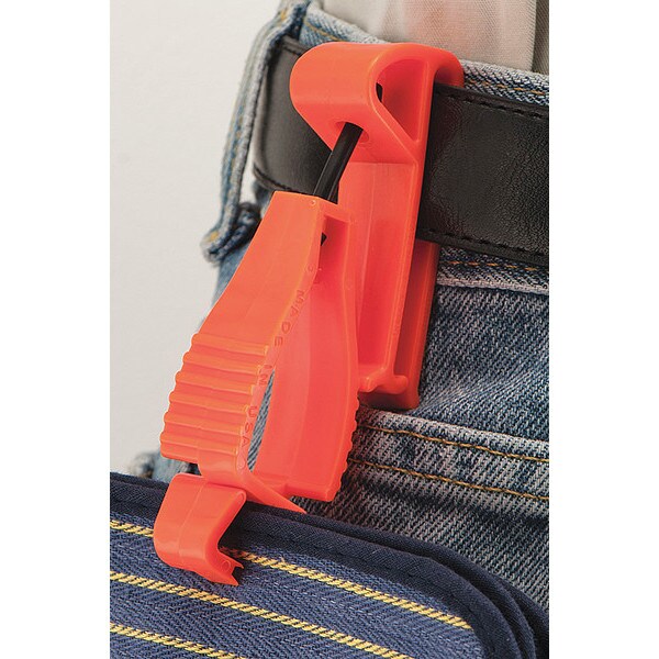 Glove Guard Utility Guard(R) Clip, Blaze Orange, Blank - 7800OR