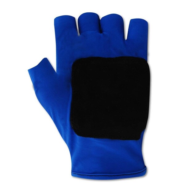 Magid ATV202 Fingerless Gel Palm Padded Impact Glove, S - ATV202-S
