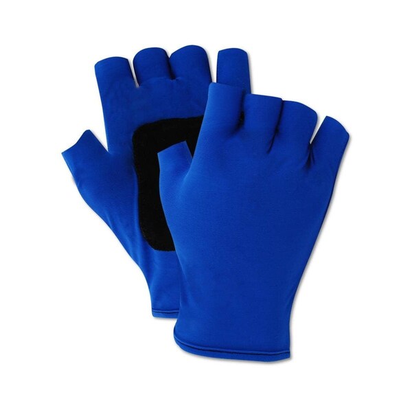 Magid ATV202 Fingerless Gel Palm Padded Impact Glove, S - ATV202-S