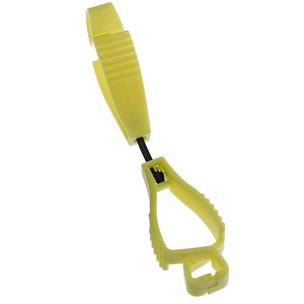 Glove Guard 1950 Dual Large End clip, High Vis Yellow - 1950HVYW