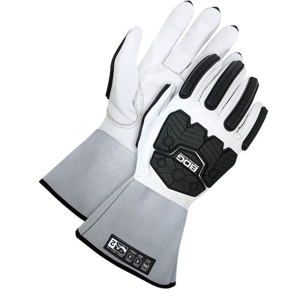 Bdg Goatskin Drivers, Backhand Protection, Cut Level A6 , XL 1 PR - 20-1-5005-XL