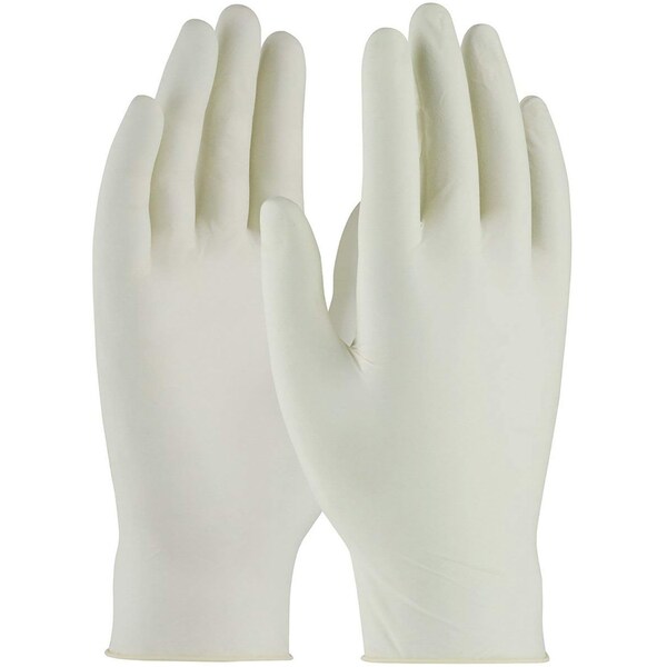 Pip Ambi-dex Repel, Disposable Gloves, 5 mil Palm, Latex, Powder Free, M, 100 PK, White - 62-322PF/M