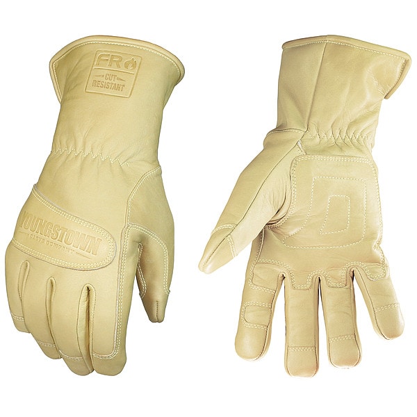 Youngstown Glove Co FR Ultimate WP Utility Gloves, Light Tan, M, 1 PR - 12-3290-60-M