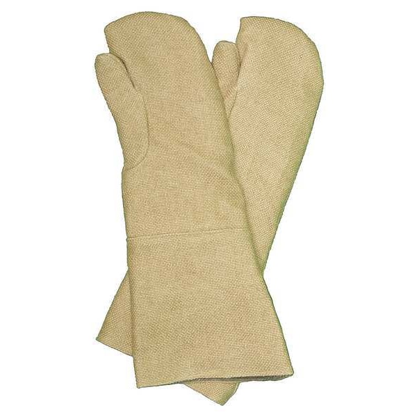 Zetex ZetexPlus 200 Heat Resistant Mittens, Zetex(R) Highly Texturized Fiberglass, Extended Gauntlet Cuff - 2100039