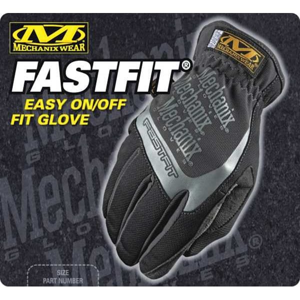 Mechanix Wear Mechanics Gloves, Clarino Synthetic Leather Palm, 11, Black - MFF-P05-011