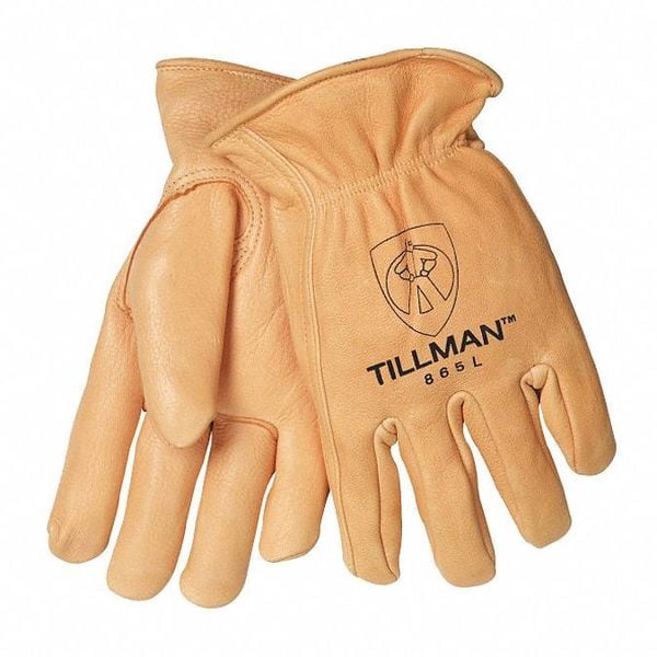 Tillman Cold Protection Drivers Gloves, 100g Thinsulate Lining, Tan, L - 865-L