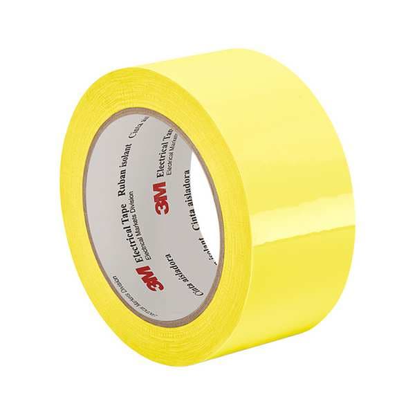 Cinta eléctrica de 3M, 2 mil, 2" x 72 yardas, Amarilla - 3M 1318-2 2" x 72 yardas Amarilla