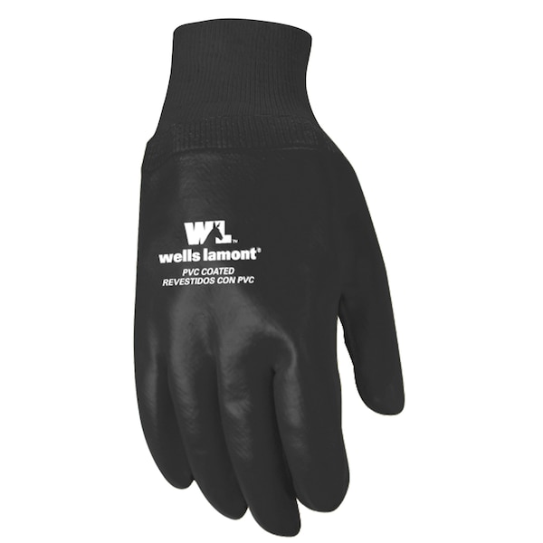 Wells Lamont Wells Lamont Men's Indoor/Outdoor Chore Gloves Black One Size Fits All 1 pair - 150
