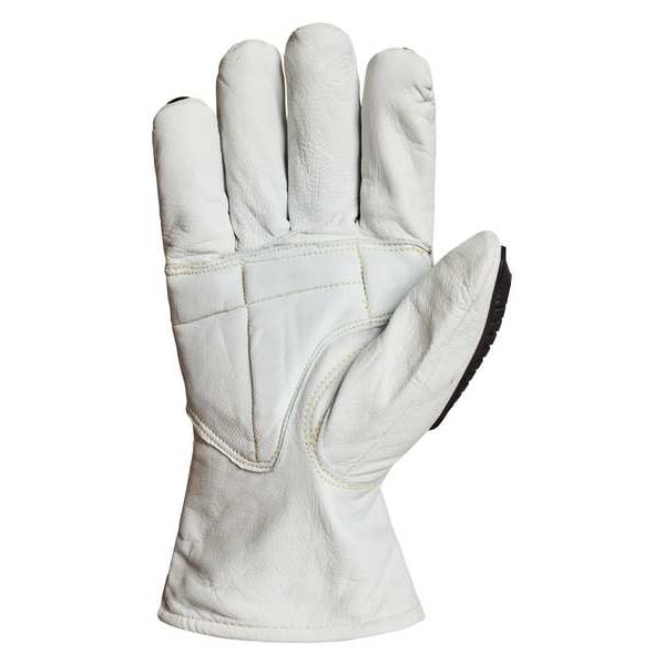 Endura Work Gloves, Drivers, XL, Leather, PR - 378GKGVBE-XL