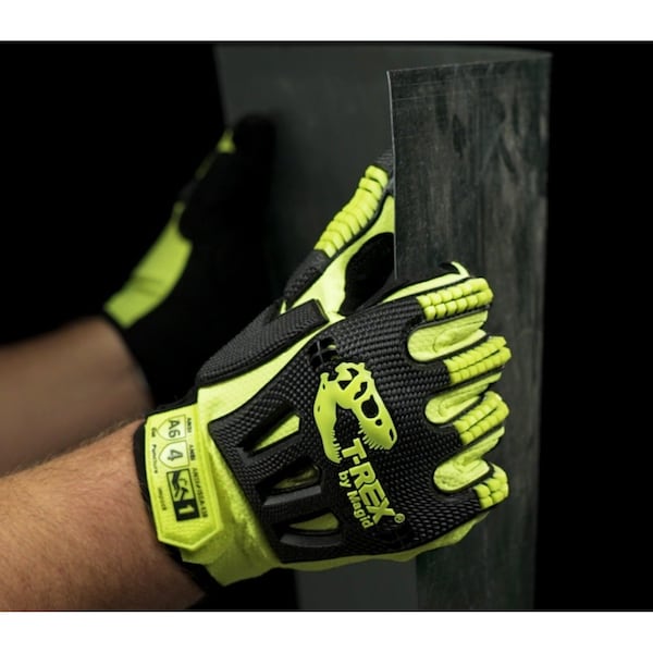 Magid Cut Resistant Impact Gloves, Cut Level A6 , No Coating , L 1 PR - TRX742L