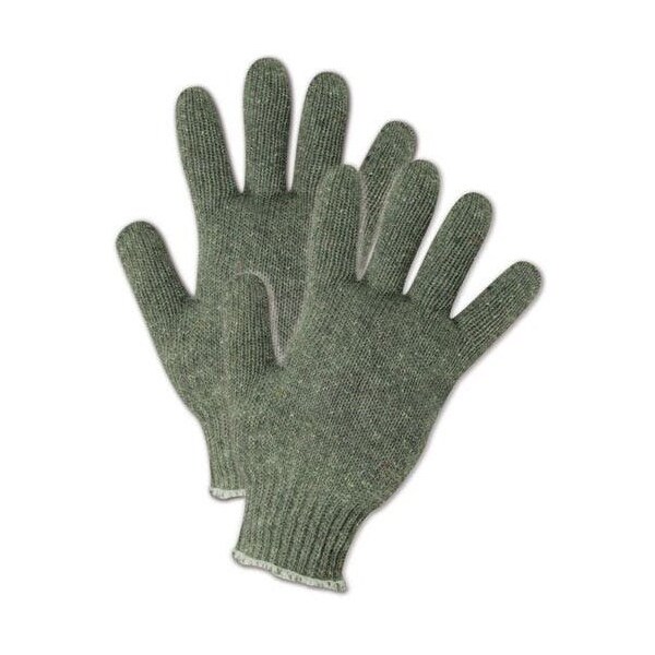 Magid Greyt ShadowG168C Grey Knit CottonPolyester Gloves, 12PK - G168