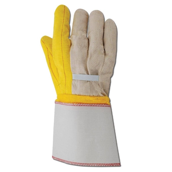 Magid MultiMaster 18 oz Double Palm Gloves with Elastic Back, 12PK - 64JTNEG