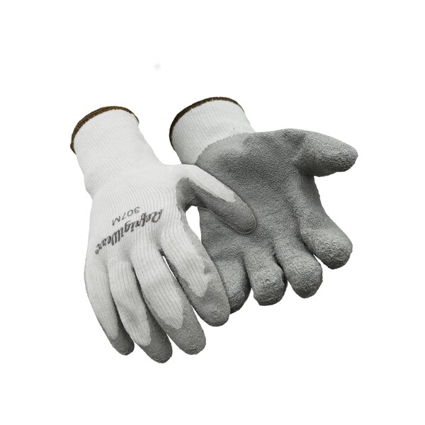Refrigiwear Cold Protection Gloves, Crinkle Latex Palm, Grey, L - 0307RGRALAR