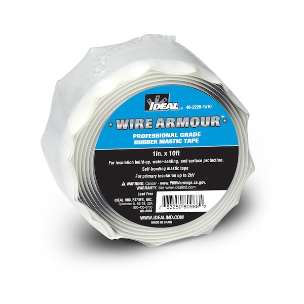Cinta de goma masticable con armadura de alambre 1 x 10 - 46-2228-1X10