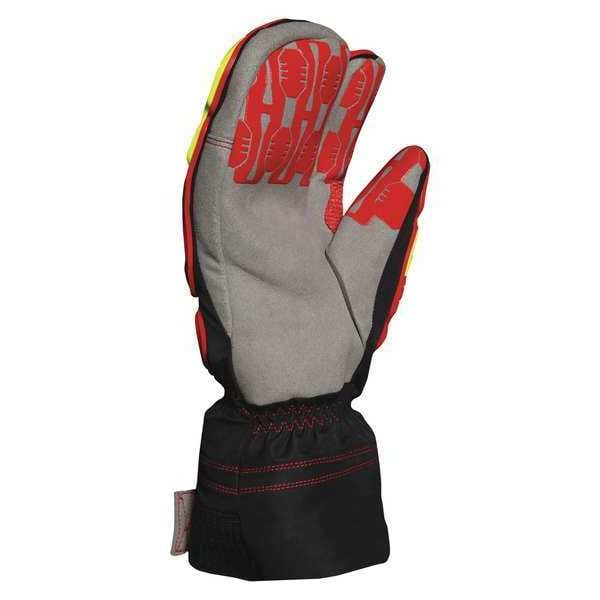 Ironclad Performance Wear Impact Gloves, M, Red/Black/Gray/Yellow, PR - INDI-ATM-03-M