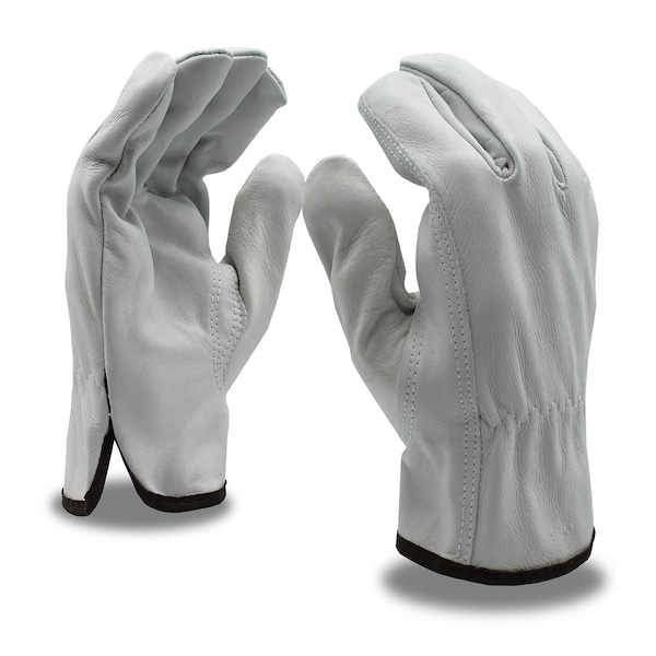 Cordova Driver, Cowhide, Premium, Grain Gloves, XL, 12PK - 8235XL