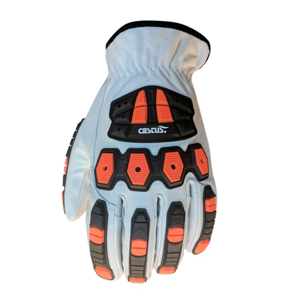 Cestus ANSI Cut A5 Impact Gloves, Goatskin Leather, 2XL - 3209-2XL