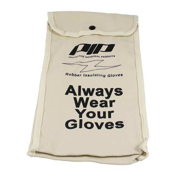 Pip Protective Canvas Bag for Rubber Insulating Gloves, Canvas, , Off-White , 14" - 148-6014