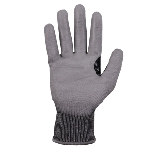 Ergodyne ANSI A7 PU Coated CR Gloves, Gray, Size S - 7071