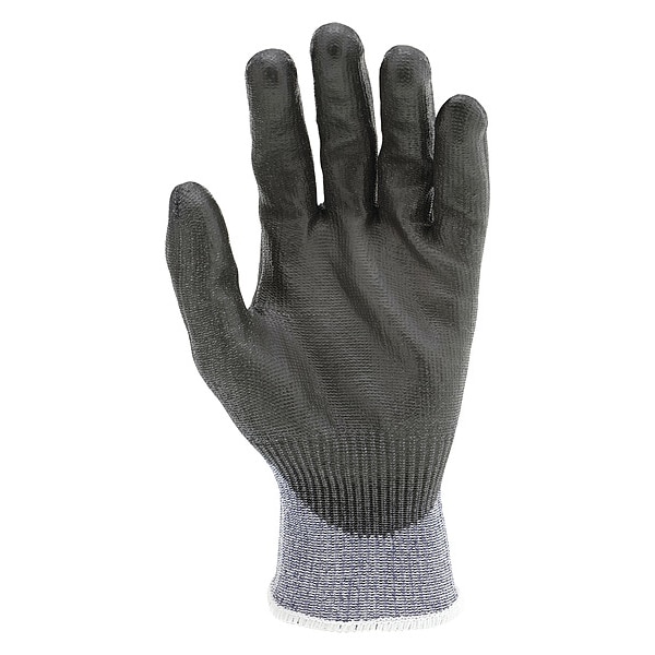 Mcr Safety Coated Gloves, Cut Level A6 , Dipped , Polyurethane , Smooth , L 12 PK - 92793PUL